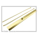 14k Yellow Gold Byzantine Chain - Solid Gold Necklace (45 or 50 cm)