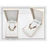 ICXC NIKA Christogram Talisman Beaded Necklace: Multi Color Enamel, 18k Gold Filled Silver