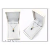 Evil Eye Necklace, Byzantine Filigree Talisman Against Evil: Sterling Silver 18K Gold Filled Charm