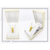 18K Solid Gold Byzantine Handmade Filigree Natural Pearl Pendant: Jewelry for her