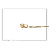 18K Solid Gold Tiny Minimal Natural Gemstone Pendant: Brillant cut Amethyst, Peridot, Garnet, Topaz