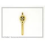 Ionian Column Pearl Necklace: 18K Gold-Filled Sterling Silver Greek Museum Inspired