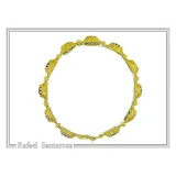 Genuine Lapis Lazuli Filigree Byzantine Beaded Bracelet: Gold-Filled Sterling Silver Handmade Jewelry