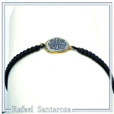 ICXC NIKA Charm Bracelet Jesus Christ Protection Christian talisman: Silver 18K Gold-Filled Byzantine Christogram