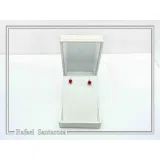 Handmade Red Rose Flower Stud Earrings: Alabaster & 18K Gold Filled Sterling Silver