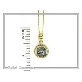 Ancient Greek Athena Owl Tetradrachm Coin Pendant: Sterling Silver, 18K Gold Filled, Museum Jewelry