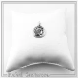 Alexander the Greek deified tetradrachm sterling silver pendant, Ancient Greek museum replica of Lysimachus coin