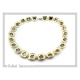 Ancient Greek Coin Replicas Beaded Necklace: 18K Gold-Filled Sterling Silver, Museum Jewelry