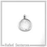 Alexander the Greek deified tetradrachm sterling silver pendant, Ancient Greek museum replica of Lysimachus coin