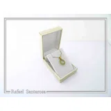 Filigree Bezel on Natural Sky Blue Topaz Pendant: Sterling Silver 18K Gold-Filled