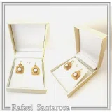 Ancient Greek Pearl Earrings: Sterling Silver 18K Gold-Filled Filigree Byzantine way Decoration