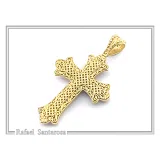 Byzantine Filigree Cross sterling silver 18K Gold filled Byzantine Museum Inspired