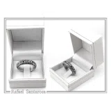Orthodox Christian Prayer Ring: Lord Jesus Christ Have Mercy. Religious Band Oxidized Sterling Silver