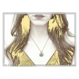 Athena Goddess Coin Pendant, Greek Museum Replica Necklace: Oxidized & 18K Gold Filled Sterling Silver