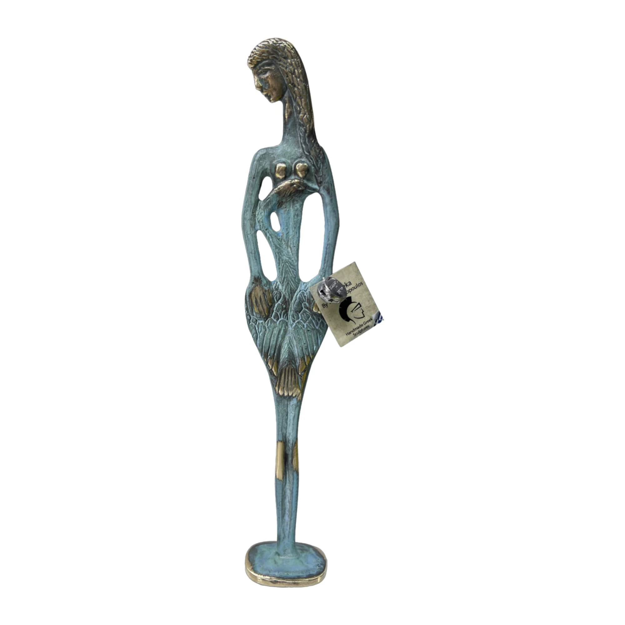 ArtGreka Leda and the Swan Bronze Sculpture — product image 3 of 3