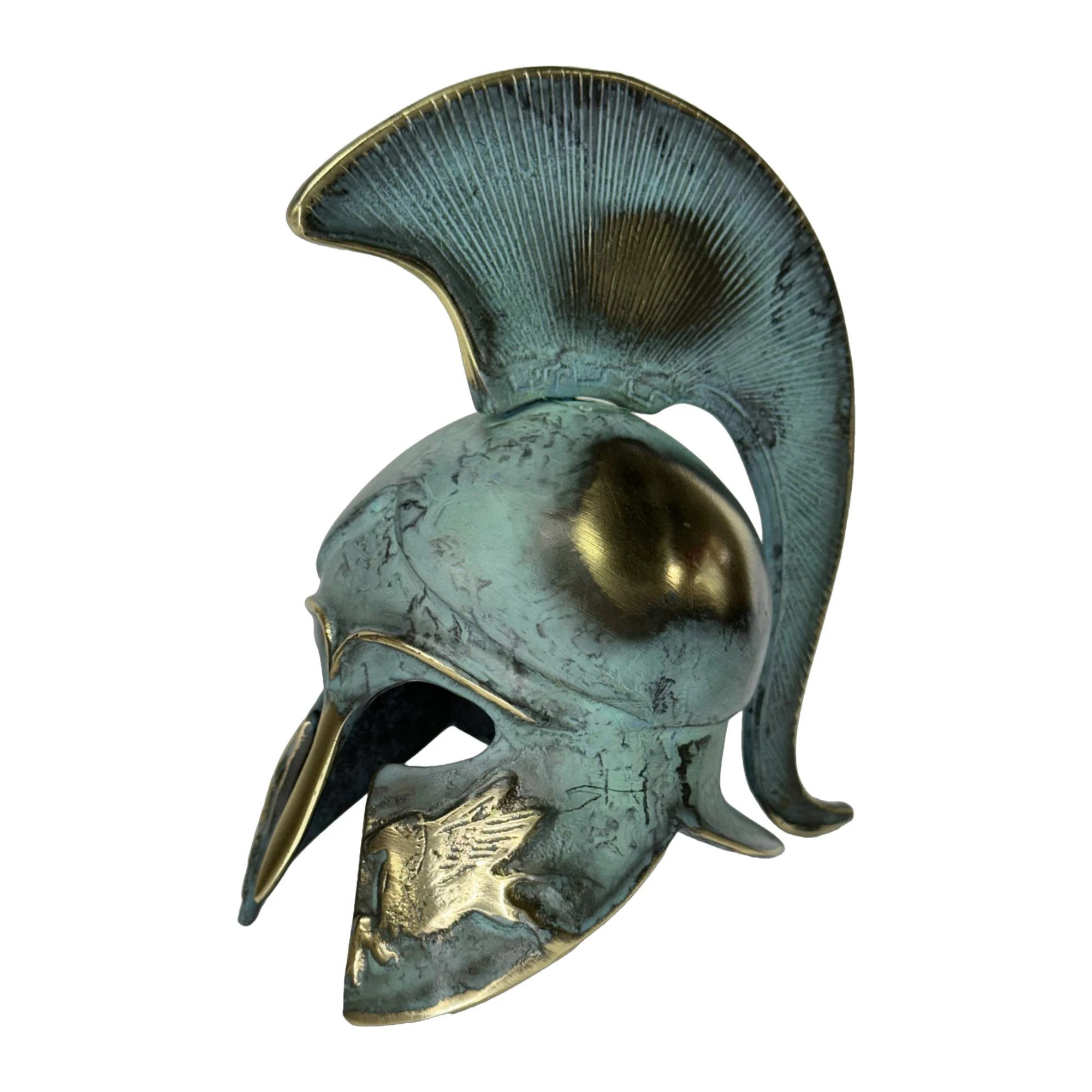 ArtGreka Pegasus Corinthian Helmet with Short Crest — product image 5 of 5