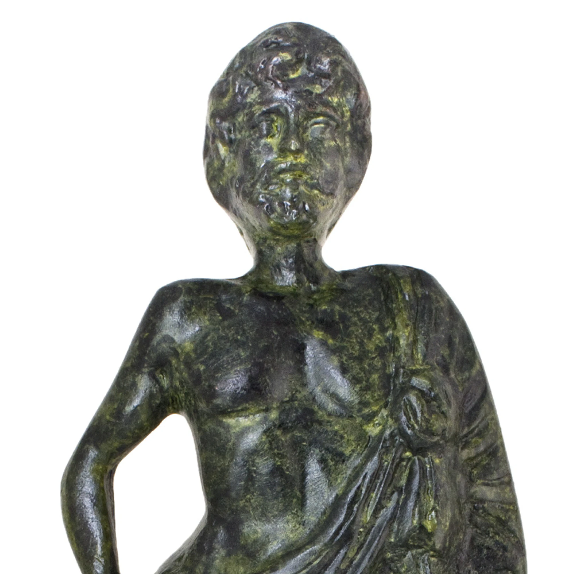 ArtGreka Asclepius Solid Bronze Sculpture — product image 2 of 3