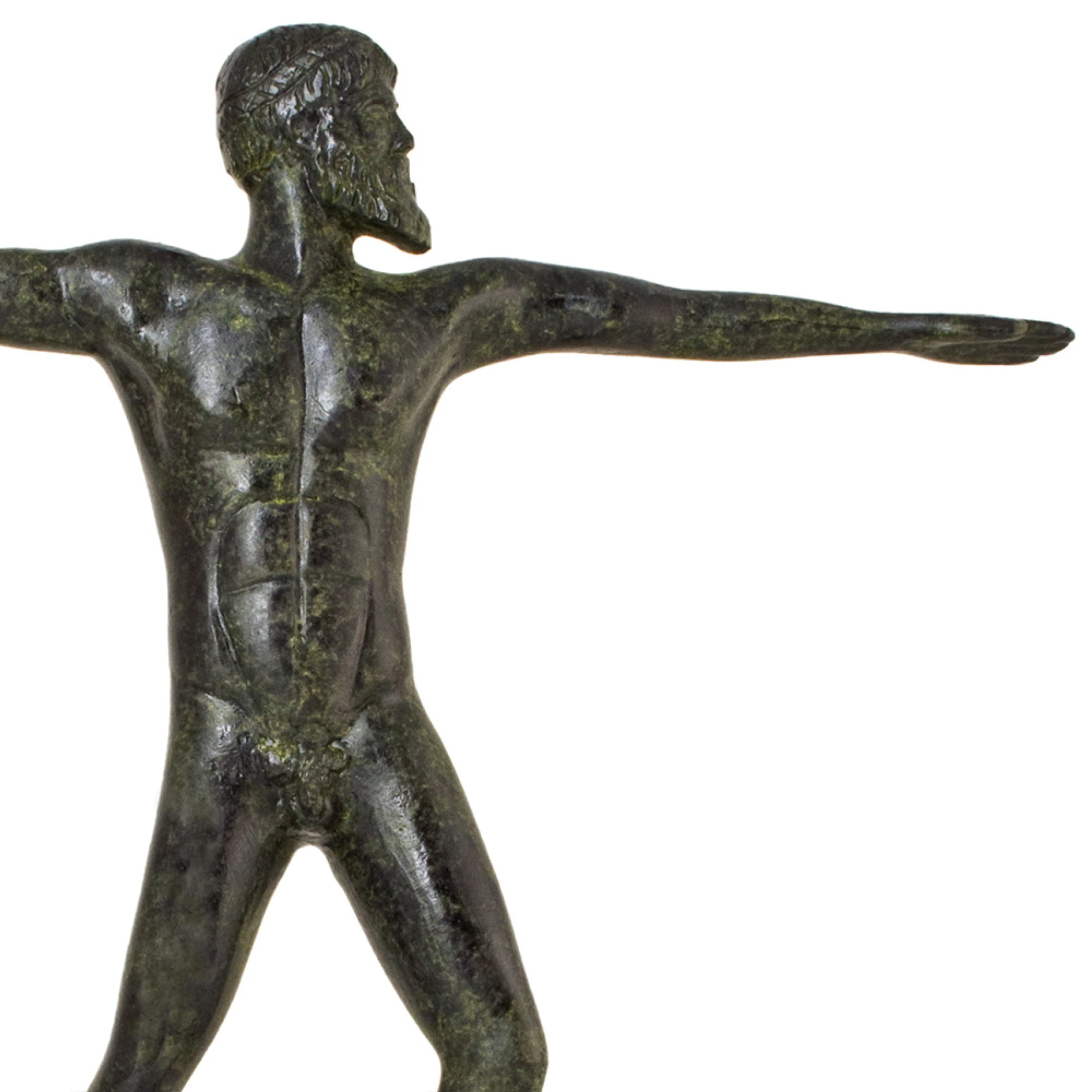ArtGreka Poseidon Solid Bronze Sculpture — product image 2 of 3