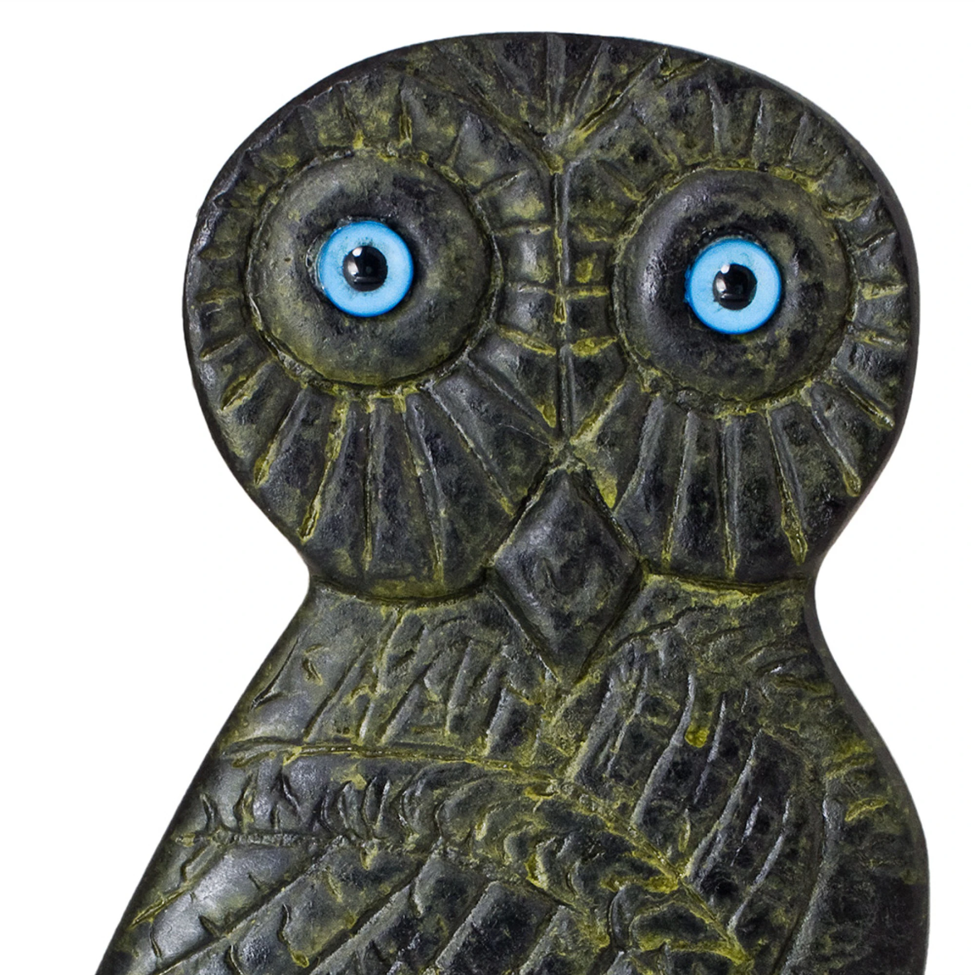 ArtGreka Flat Owl Bronze Sculpture — product image 2 of 3