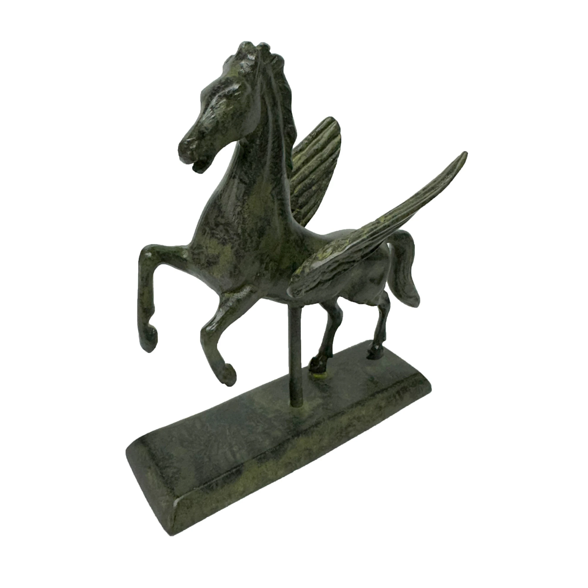 Solid Pegasus Winged Horse Sculpture