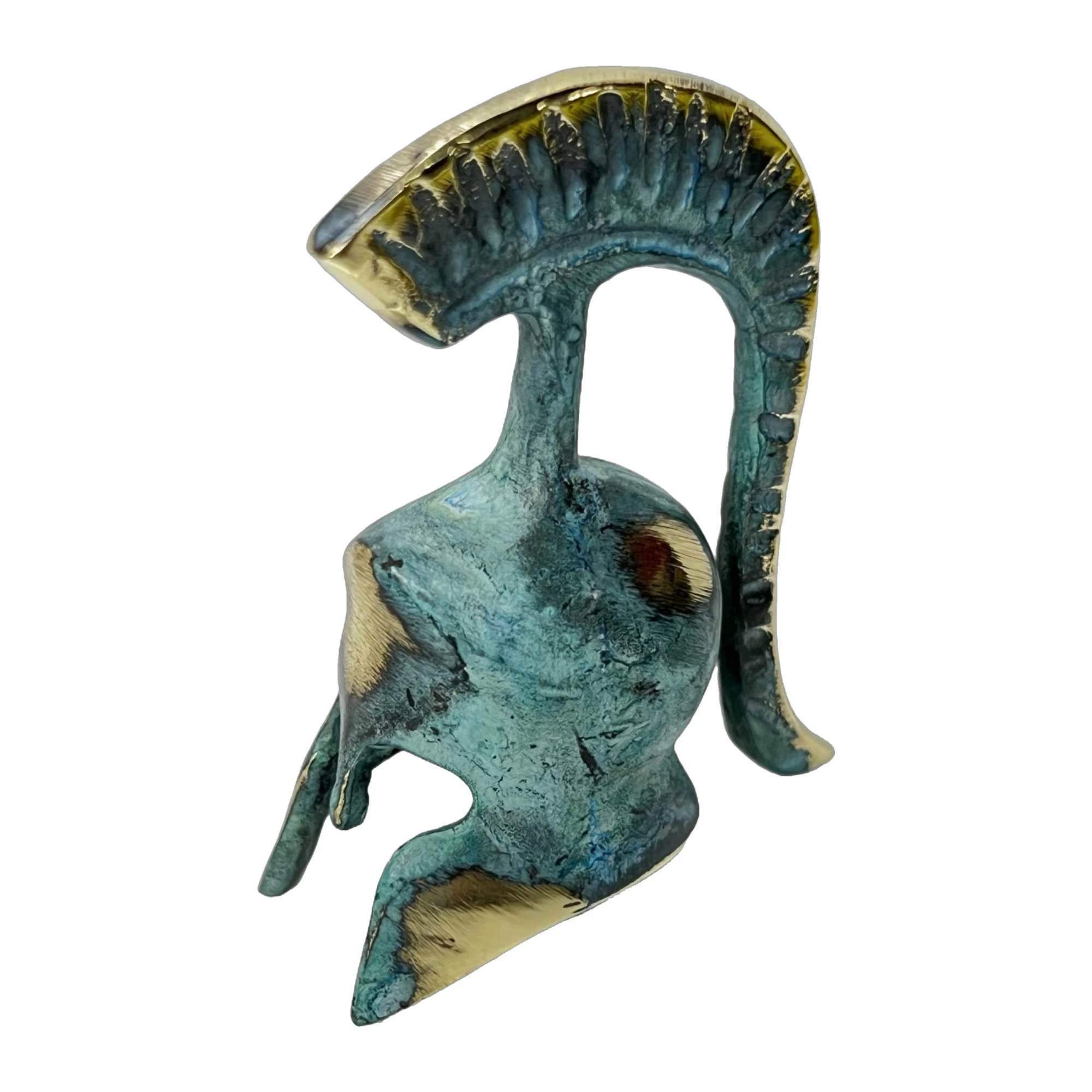ArtGreka Miniature Ancient Greek Helmet Sculpture — product image 3 of 3