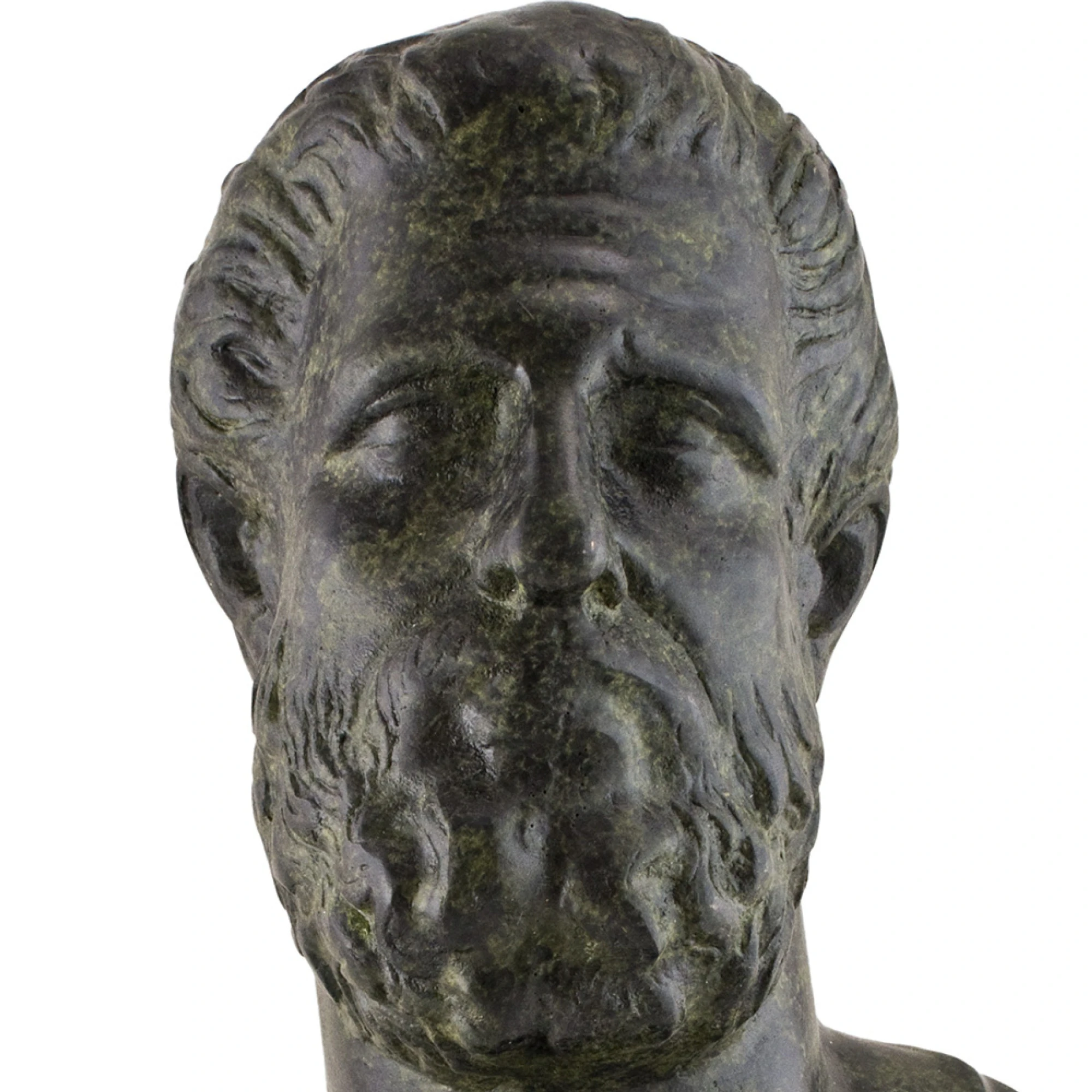 ArtGreka Head of Hippocrates Bronze Sculpture — product image 2 of 2