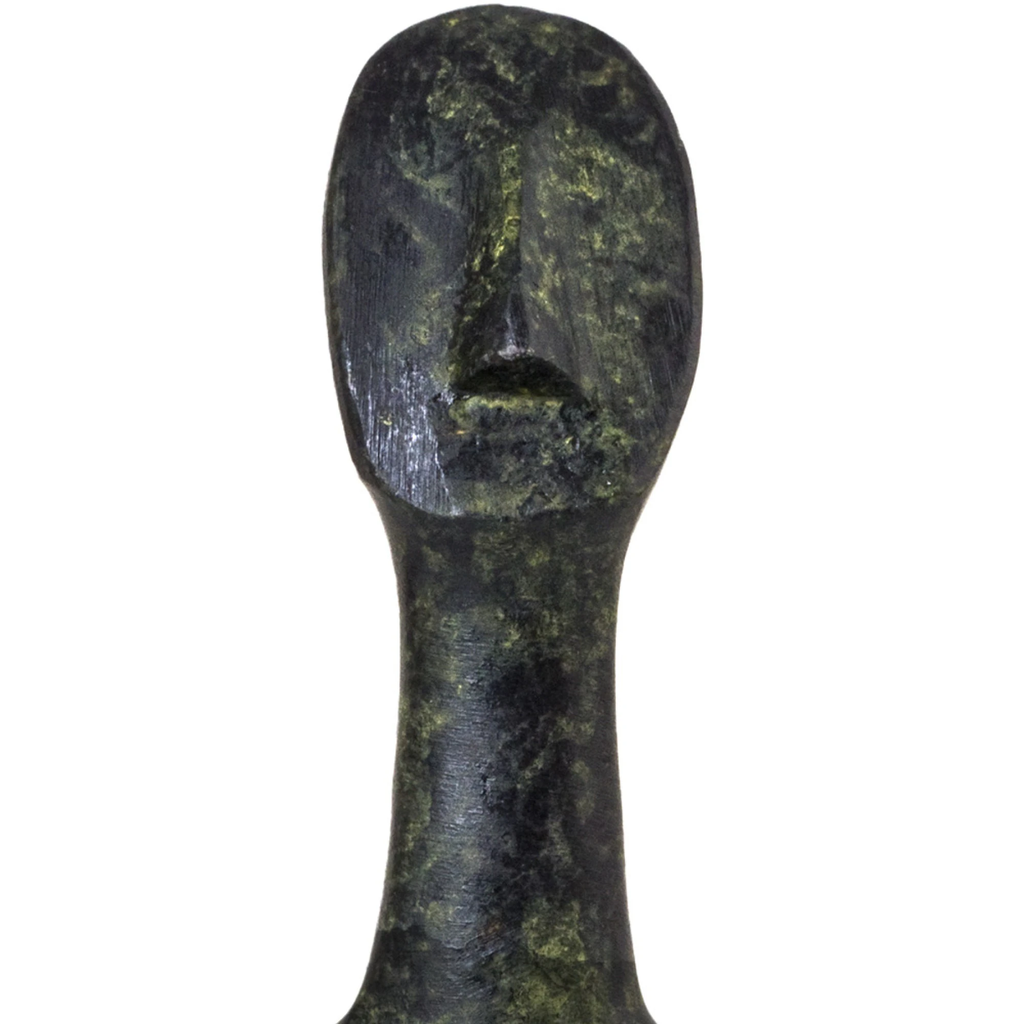 ArtGreka Narrow Cycladic Bust Bronze Sculpture — product image 2 of 2
