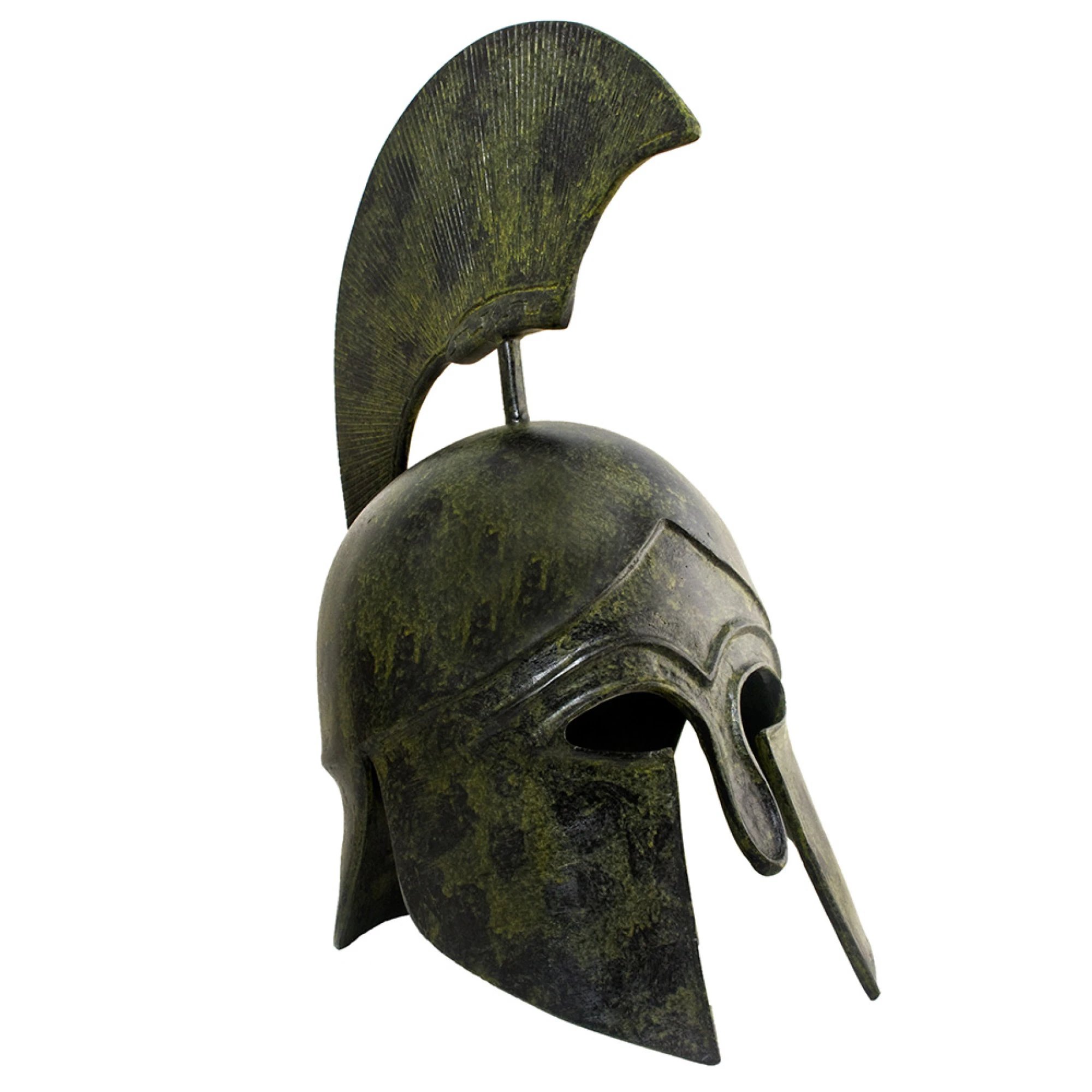 Life-Size Corinthian Helmet with Tall Crest