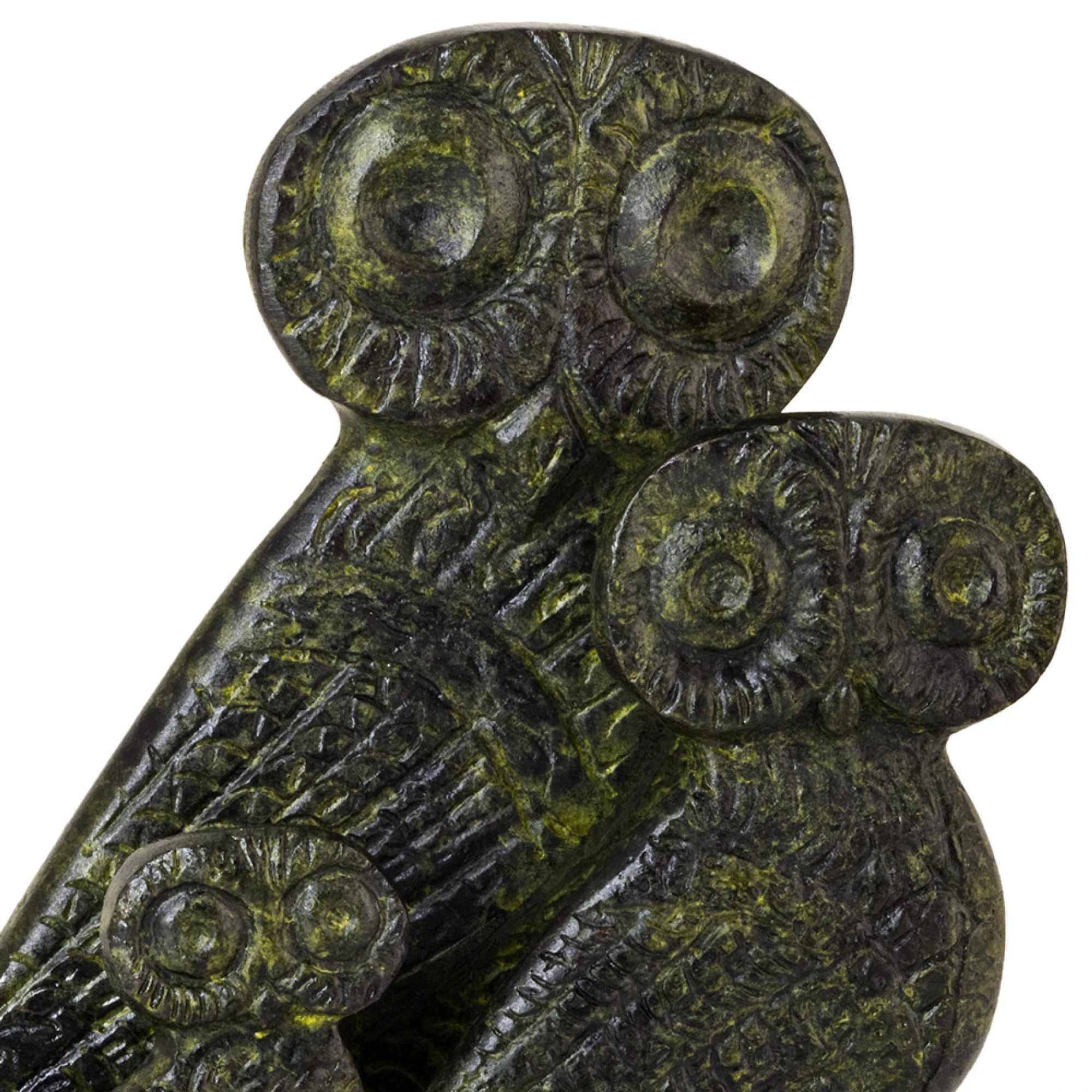 ArtGreka Three Owls Bronze Sculpture — product image 2 of 2