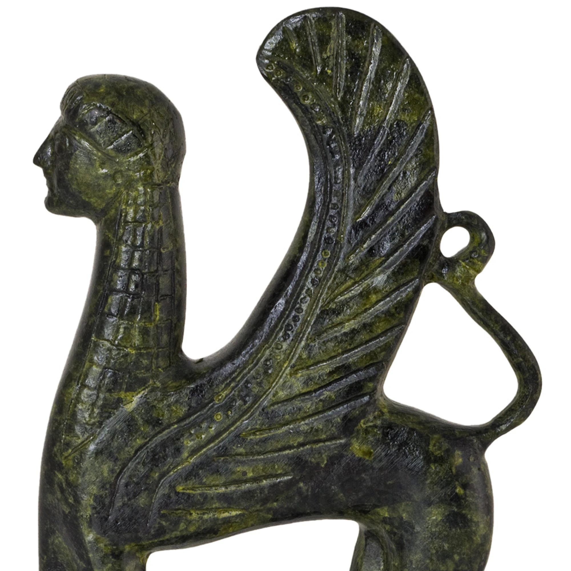 ArtGreka Sphinx of Delphi Bronze Sculpture — product image 2 of 2