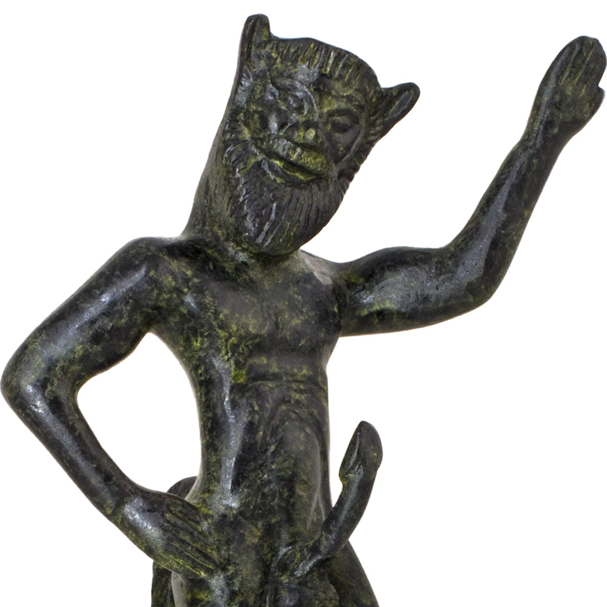 ArtGreka Solid Satyr Bronze Sculpture — product image 2 of 3