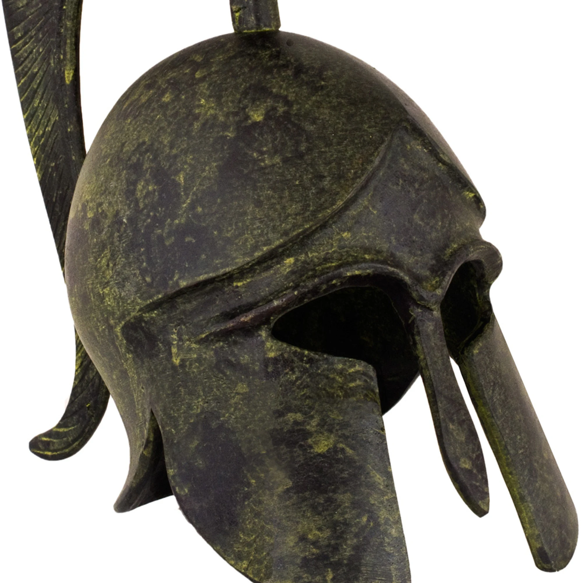 ArtGreka Corinthian Helmet with Tall Crest, Three Sizes — product image 2 of 6