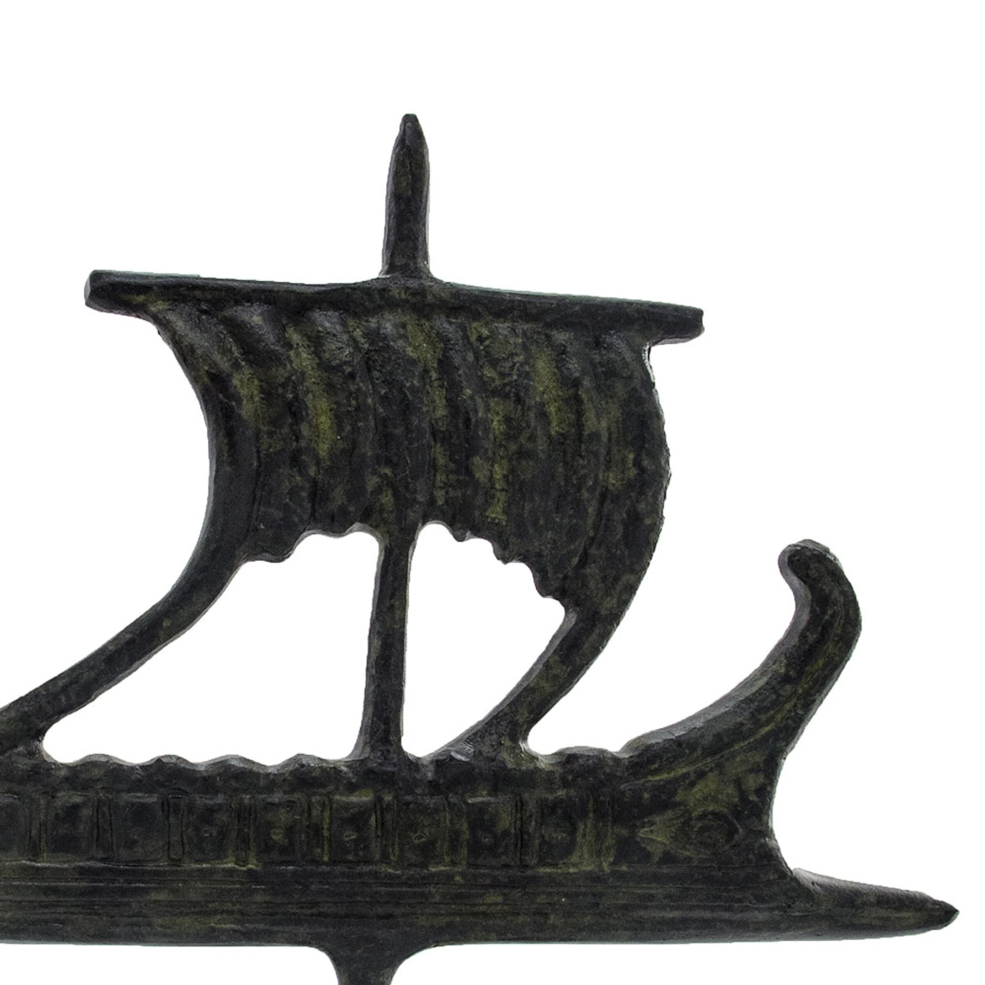 ArtGreka Flat Ancient Greek Trireme Sculpture — product image 2 of 3