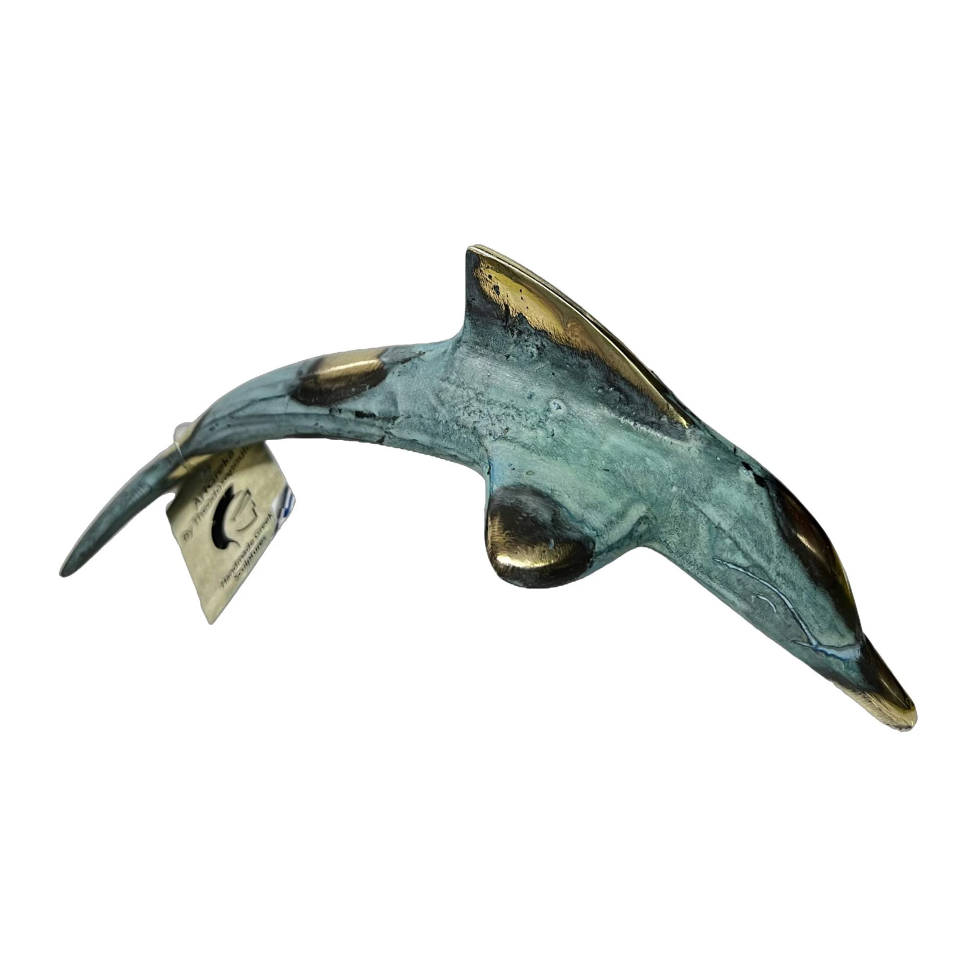 ArtGreka Dolphin Bronze Sculpture — product image 3 of 3