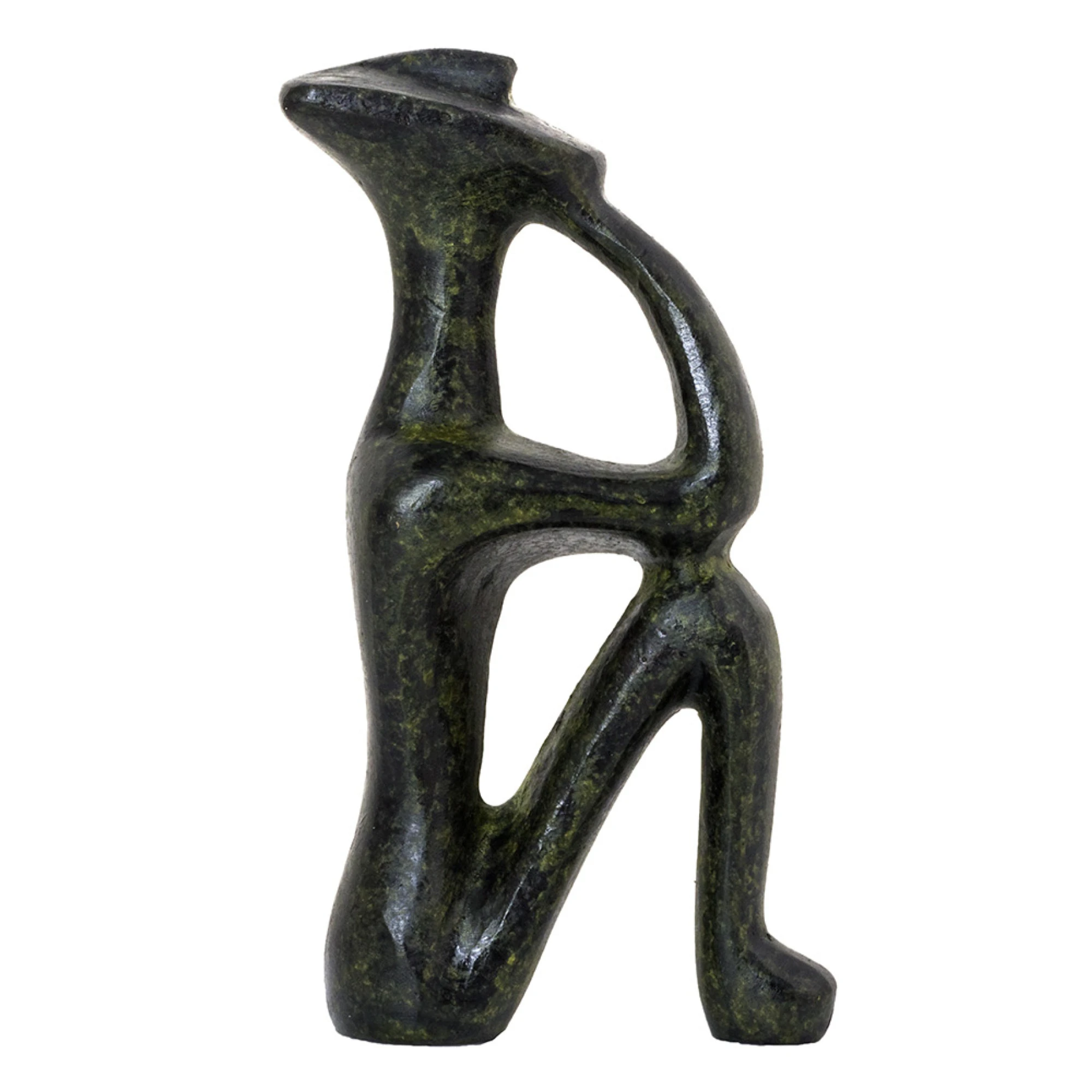 Seated Thinking Cycladic Figure