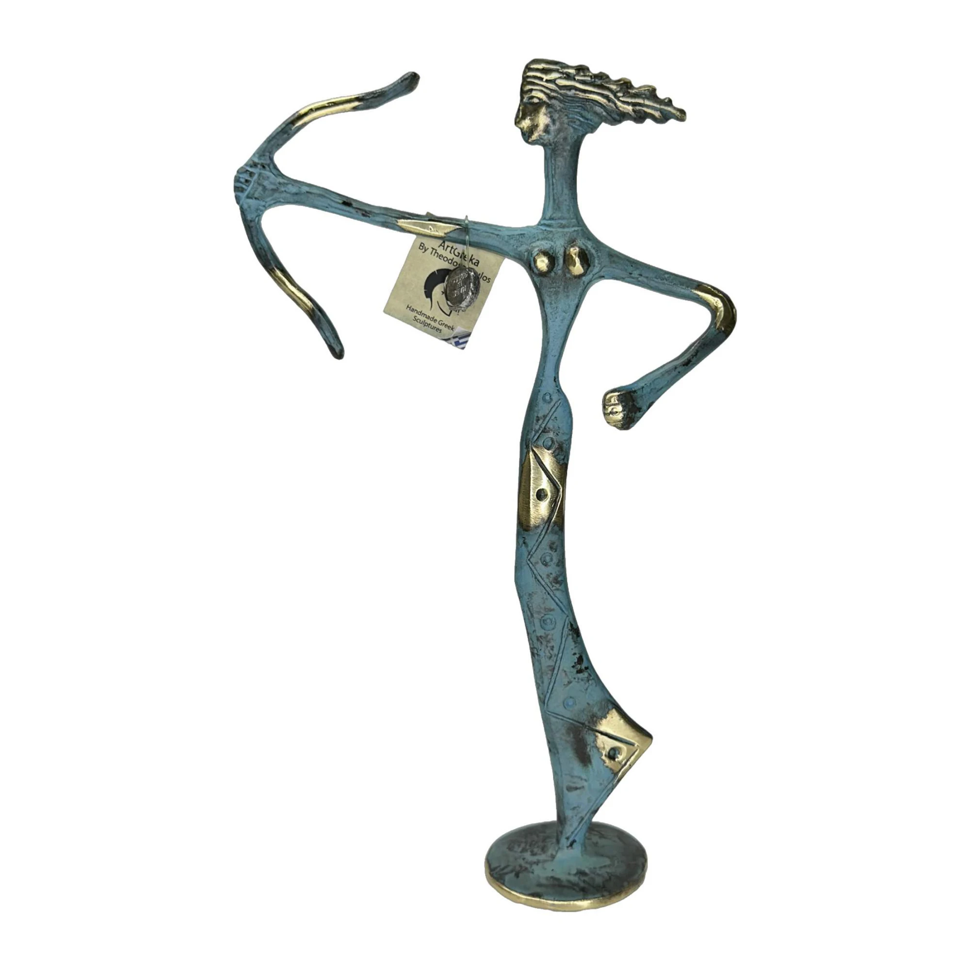 ArtGreka Artemis Carrying Her Bow Sculpture — product image 3 of 3