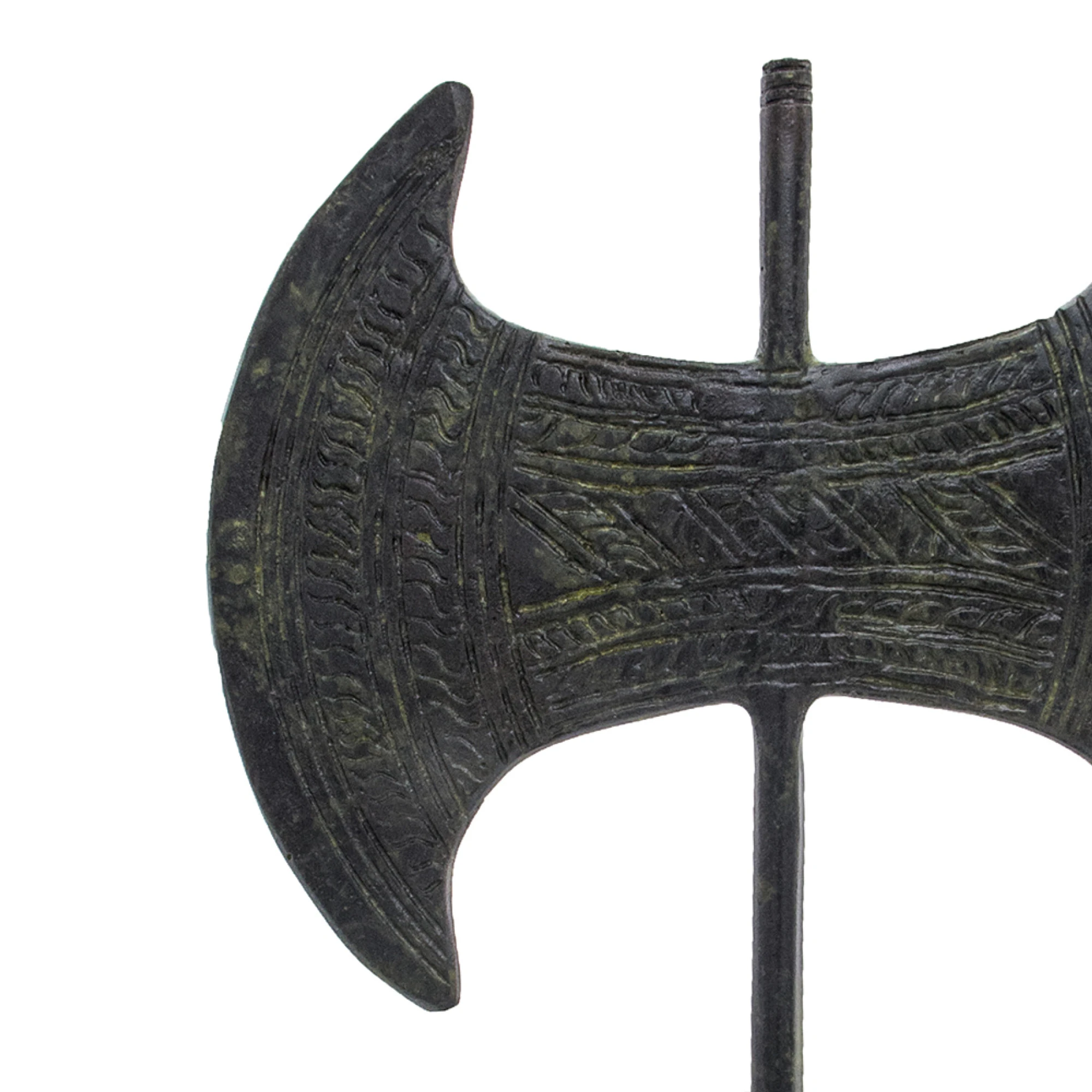 ArtGreka Minoan Double-Headed Axe Sculpture — product image 2 of 2