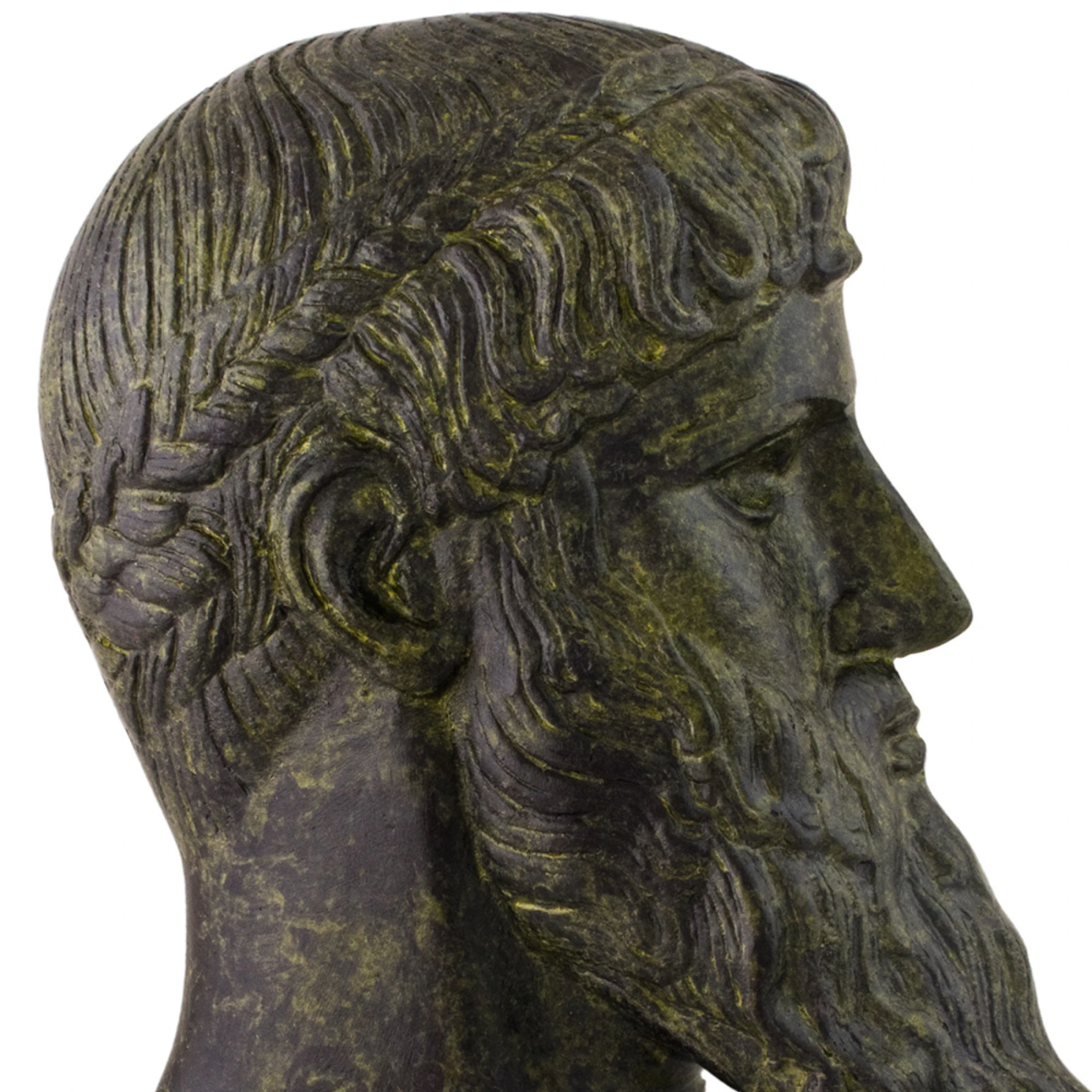 ArtGreka Mask of Poseidon Bronze Sculpture — product image 2 of 2