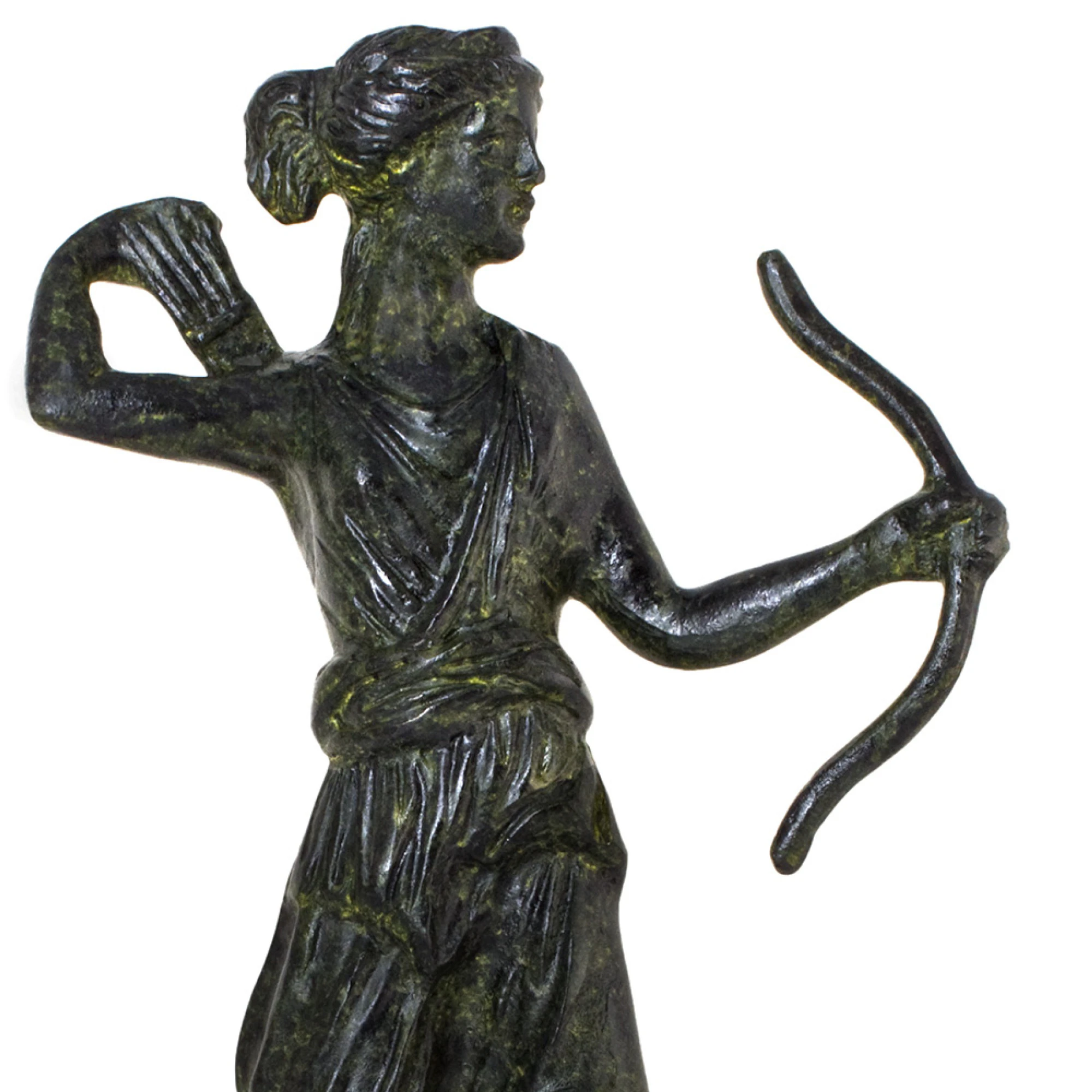ArtGreka Artemis with Bow and Arrow Solid Sculpture — product image 2 of 2