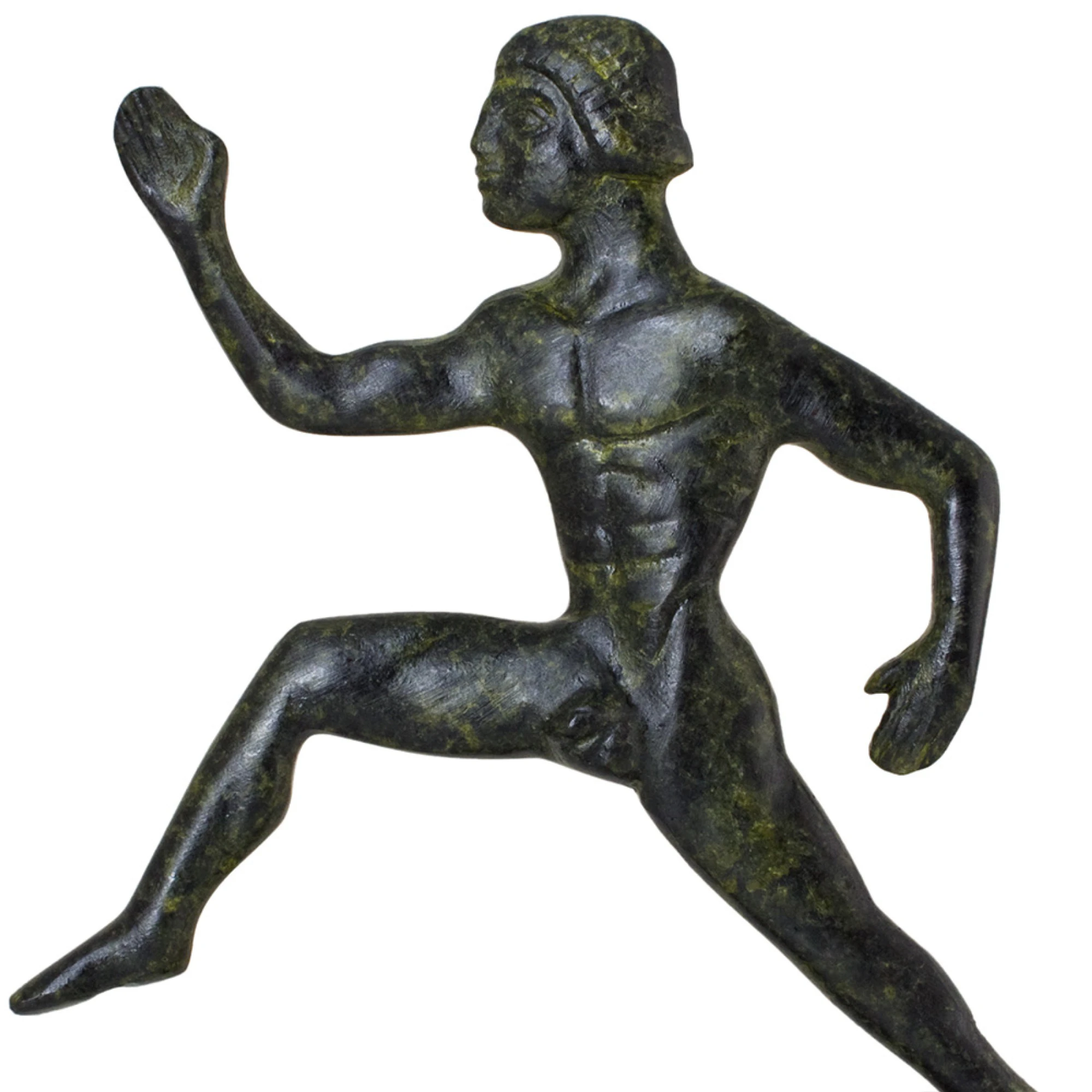 ArtGreka Ancient Olympic Runner Solid Bronze Sculpture — product image 2 of 2