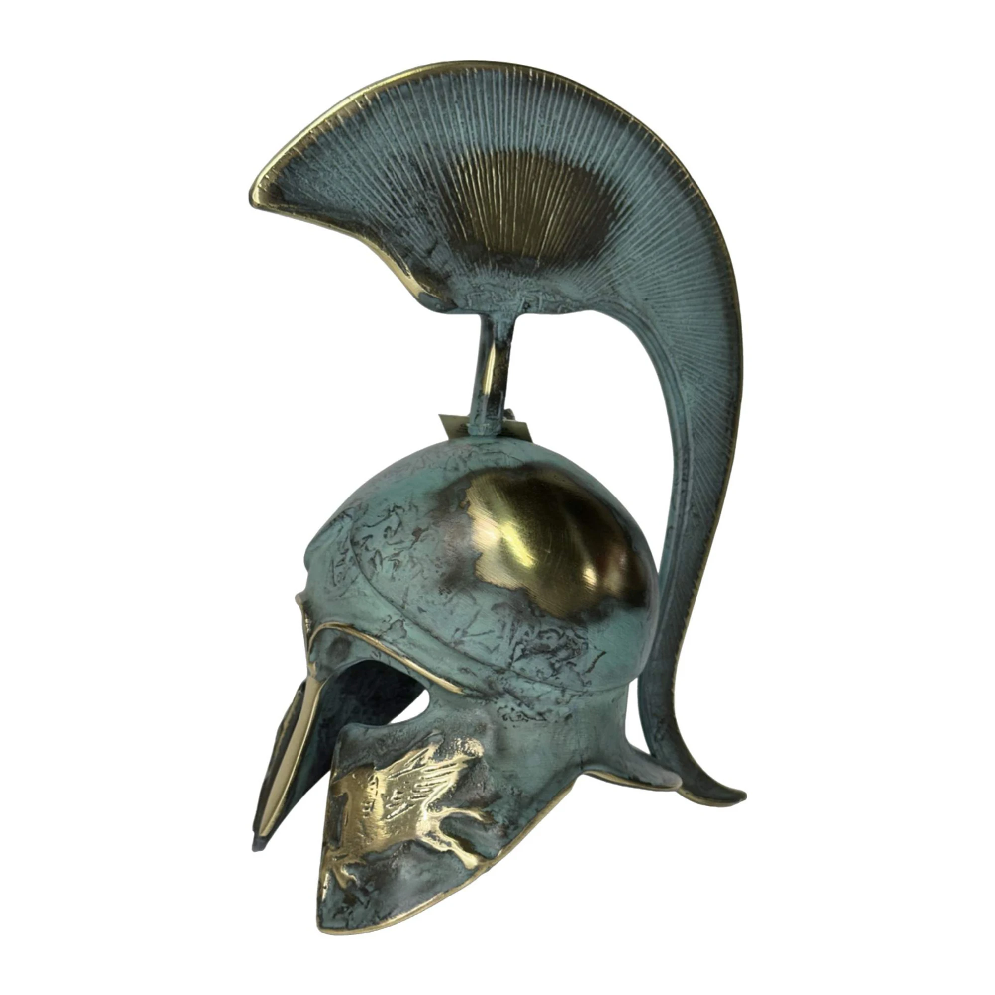 ArtGreka Pegasus Corinthian Helmet with Tall Crest — product image 5 of 5