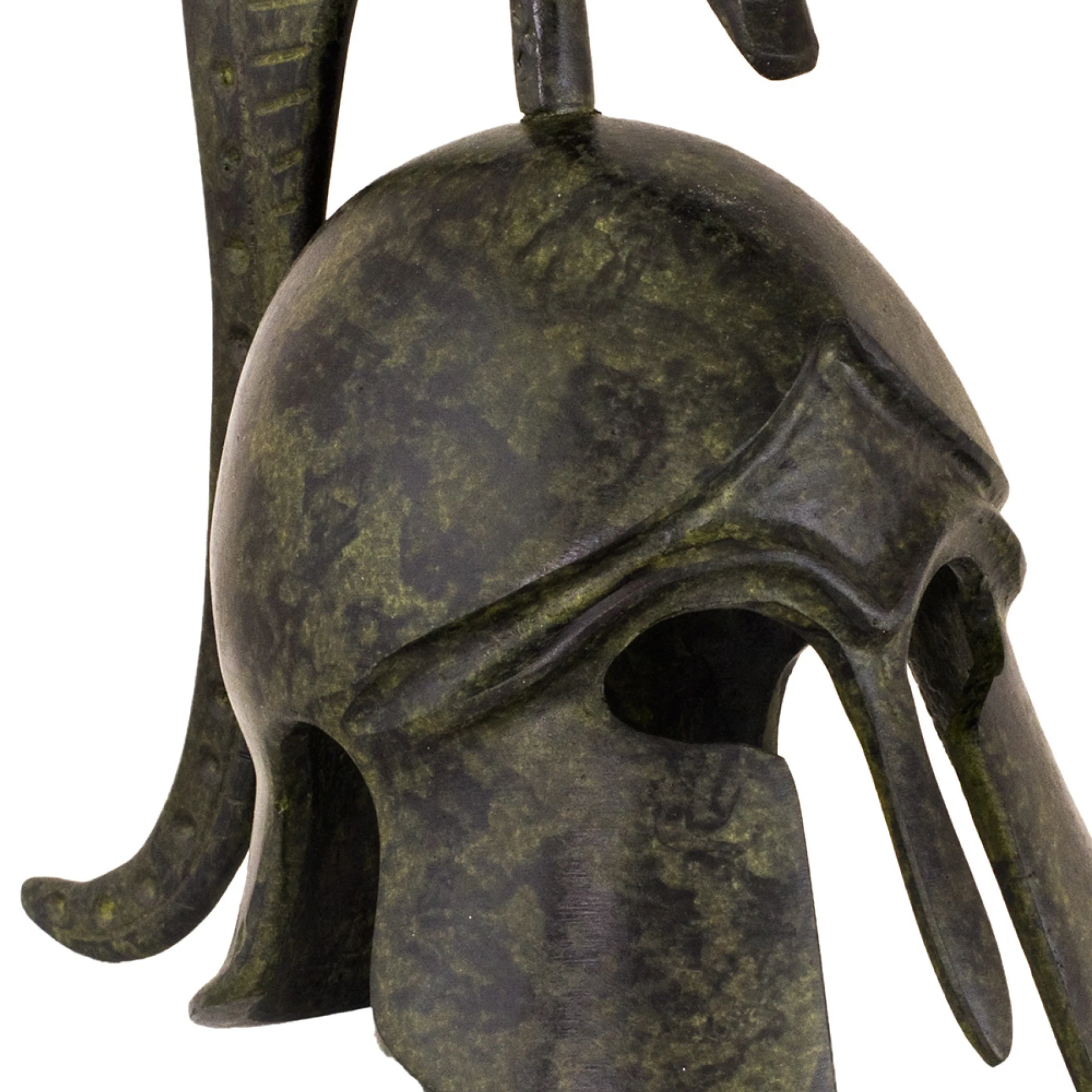 ArtGreka Corinthian Helmet with Tall Studded Crest — product image 2 of 2