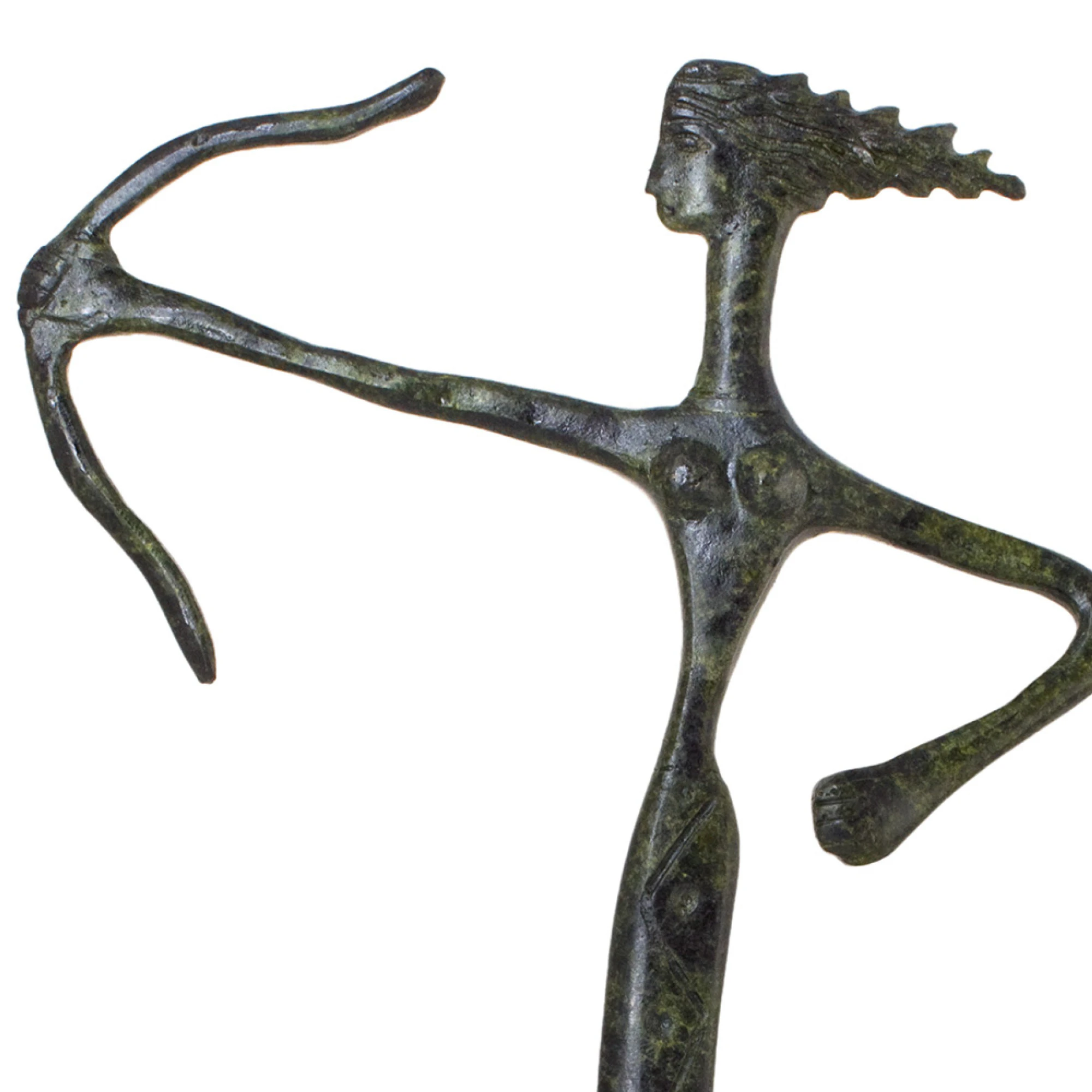 ArtGreka Artemis Carrying Her Bow Sculpture — product image 2 of 3