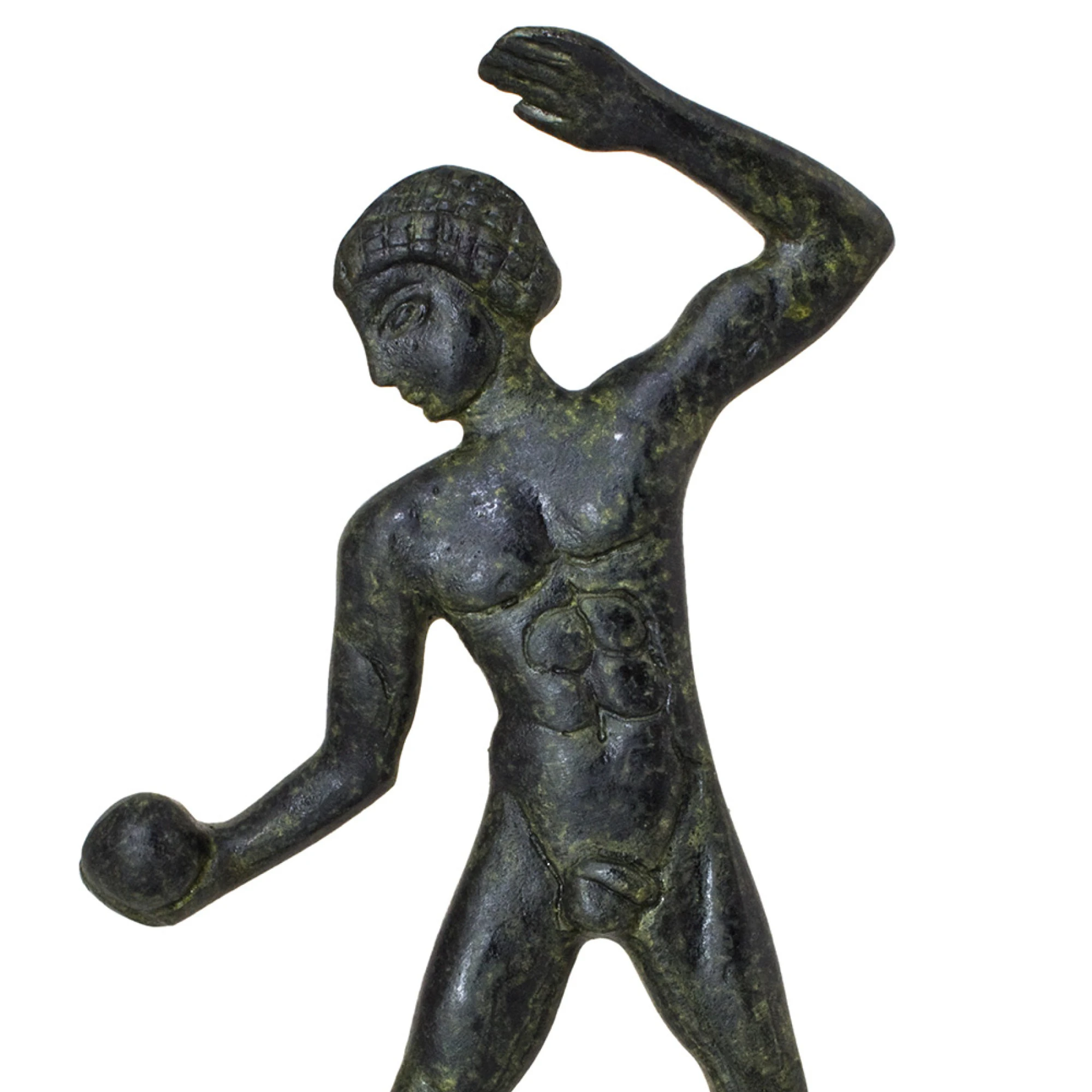 ArtGreka Ancient Olympic Sphere Thrower Solid Sculpture — product image 2 of 2