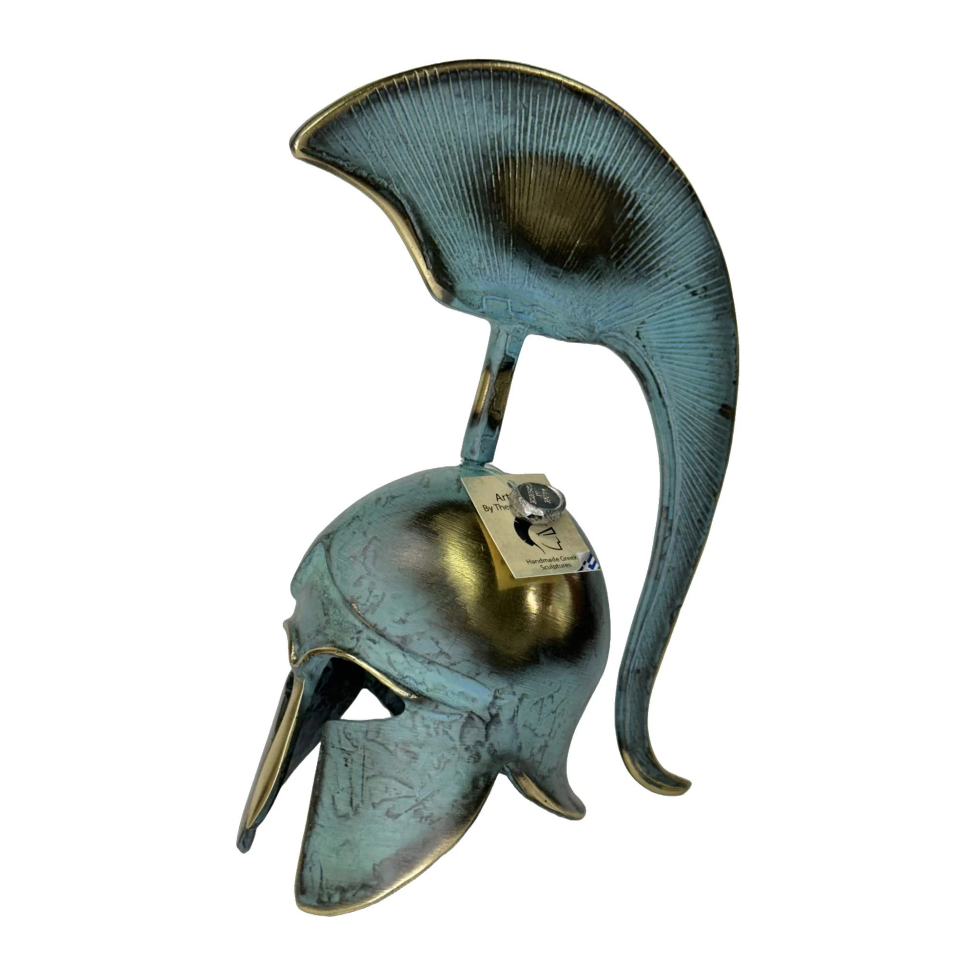 ArtGreka Corinthian Helmet with Tall Crest, Three Sizes — product image 5 of 6