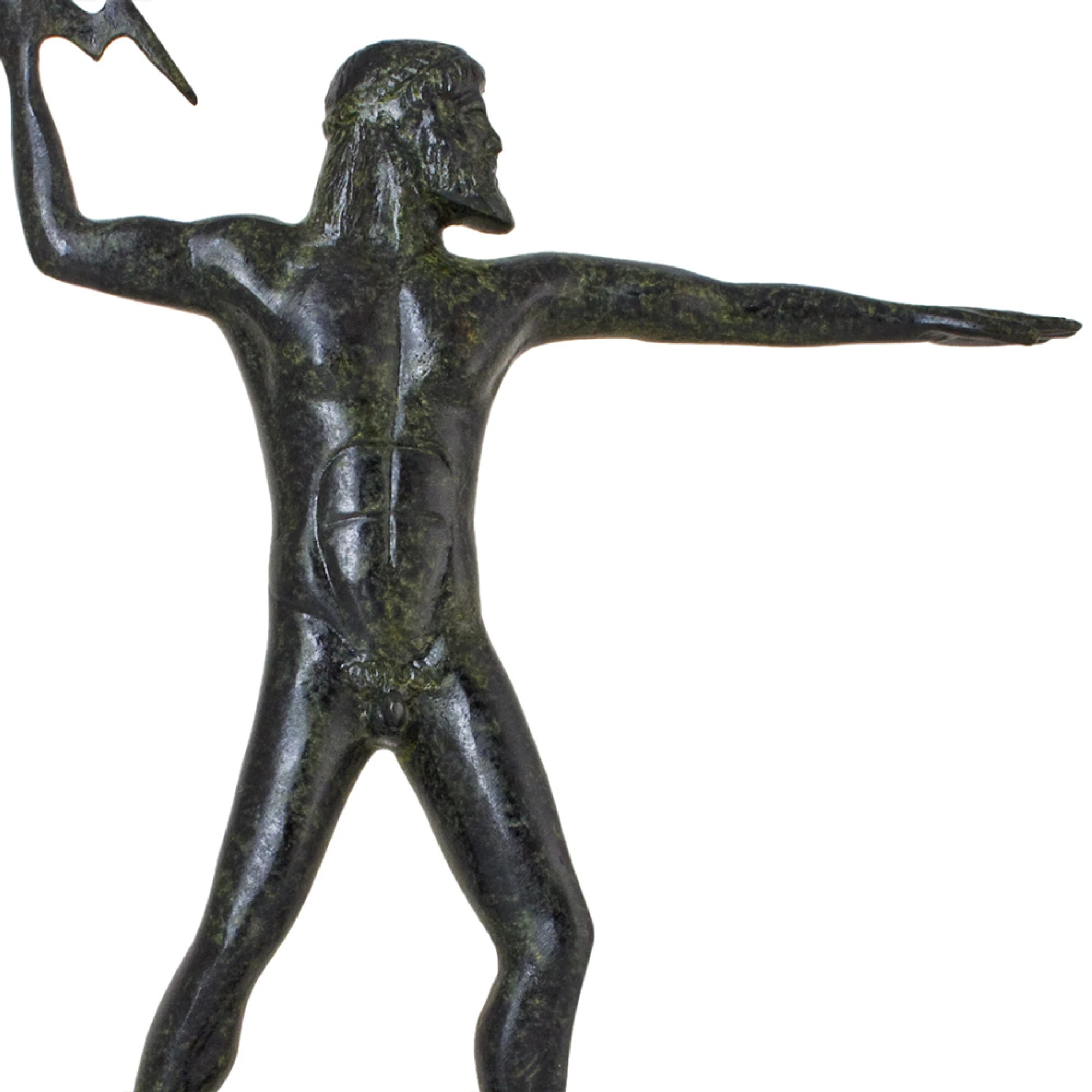 ArtGreka Zeus with Thunderbolt Solid Sculpture — product image 2 of 3