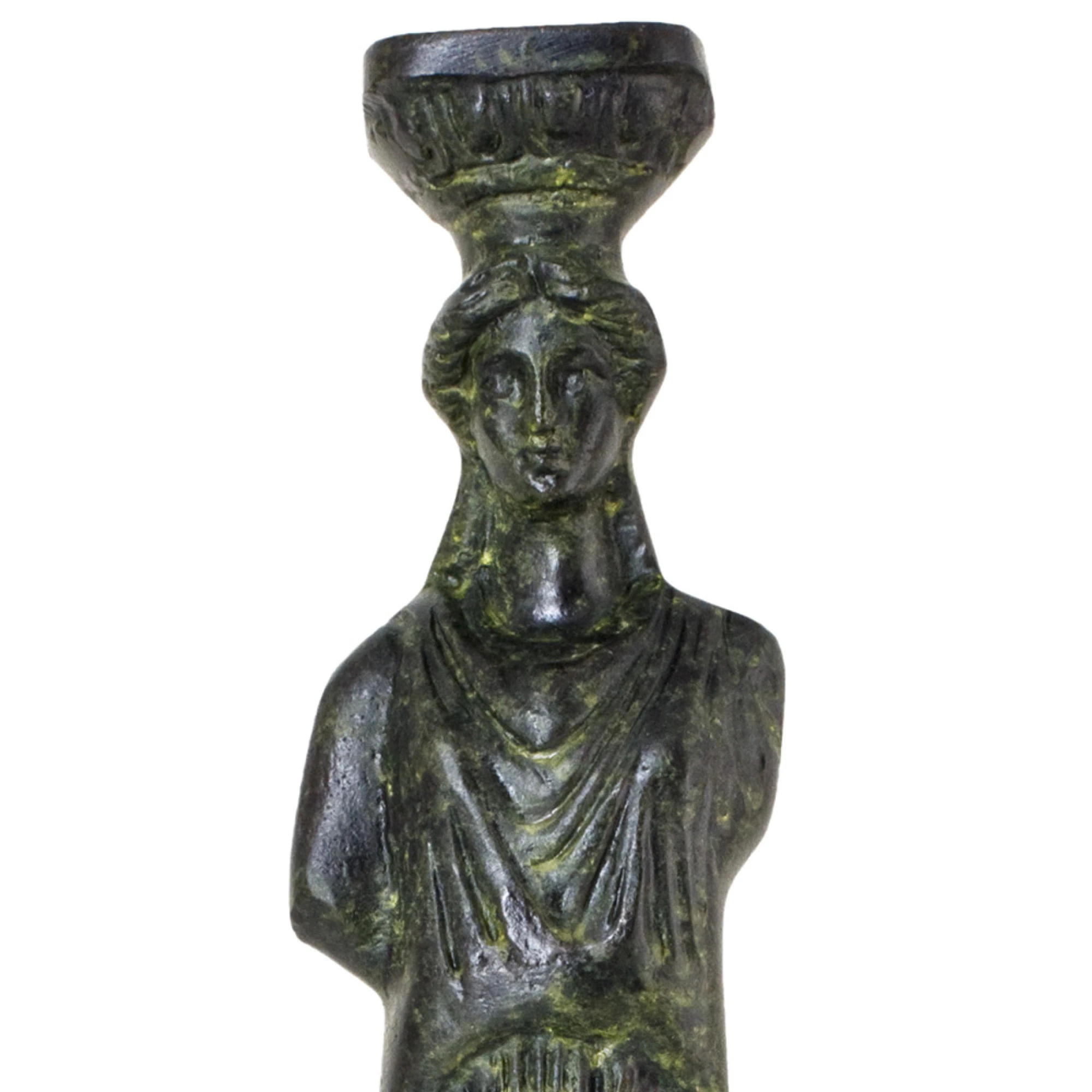 ArtGreka Caryatid of the Erechtheion Bronze Sculpture — product image 2 of 2