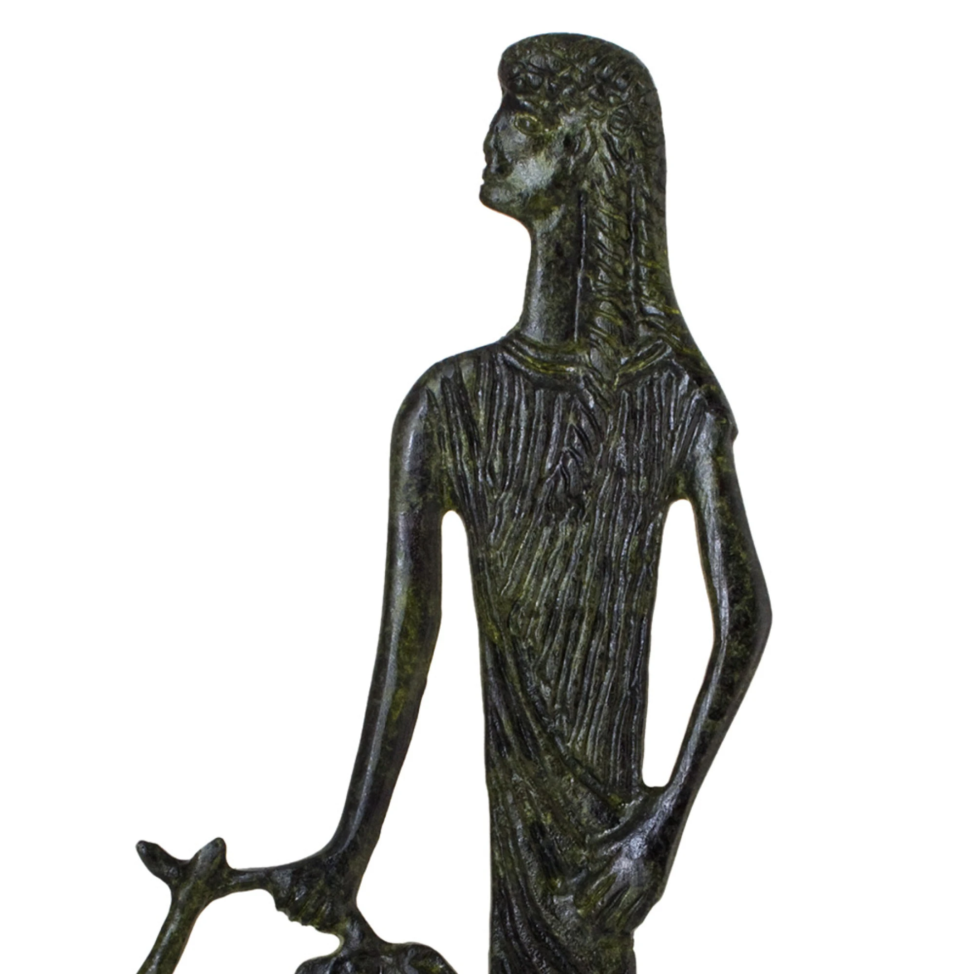 ArtGreka Apollo Holding a Lyre Bronze Sculpture — product image 2 of 3