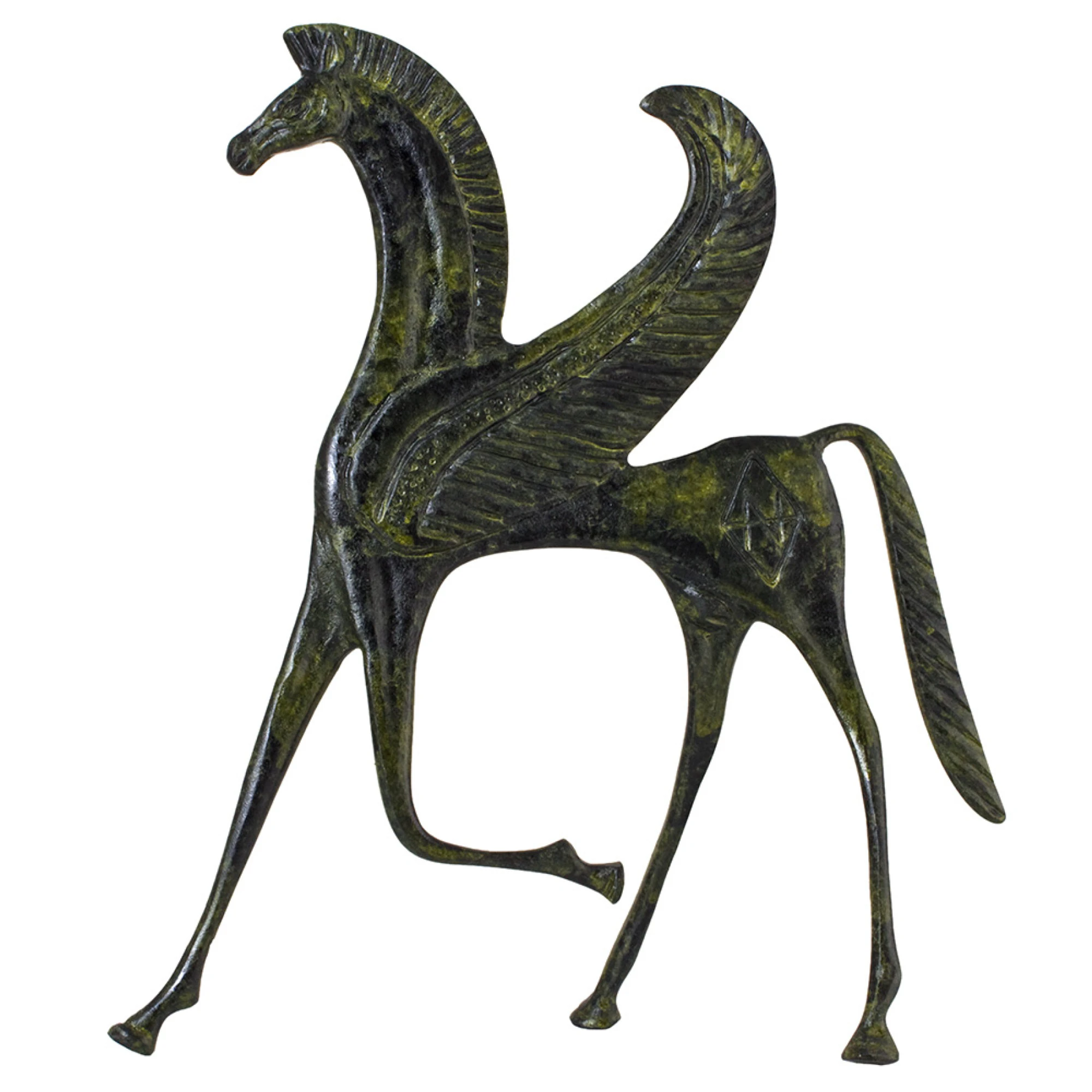 Pegasus Winged Horse Bronze Sculpture