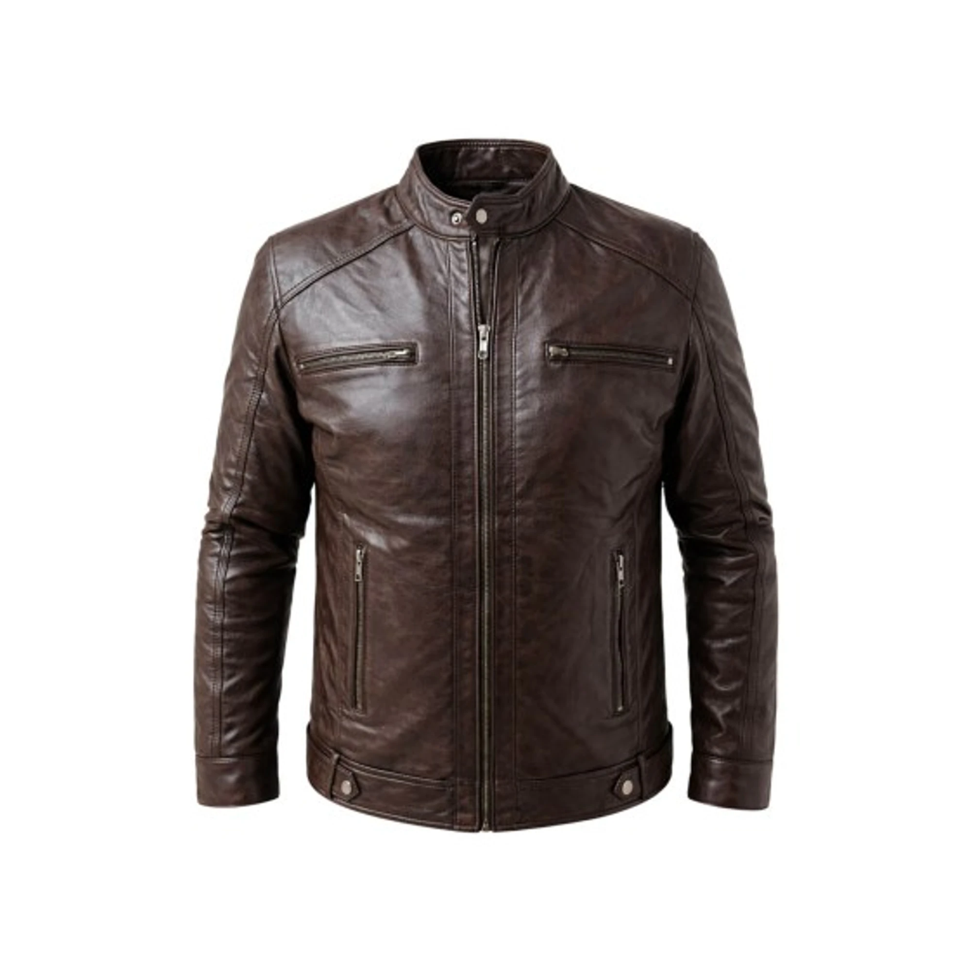 Men's Leather Jacket TLM0198